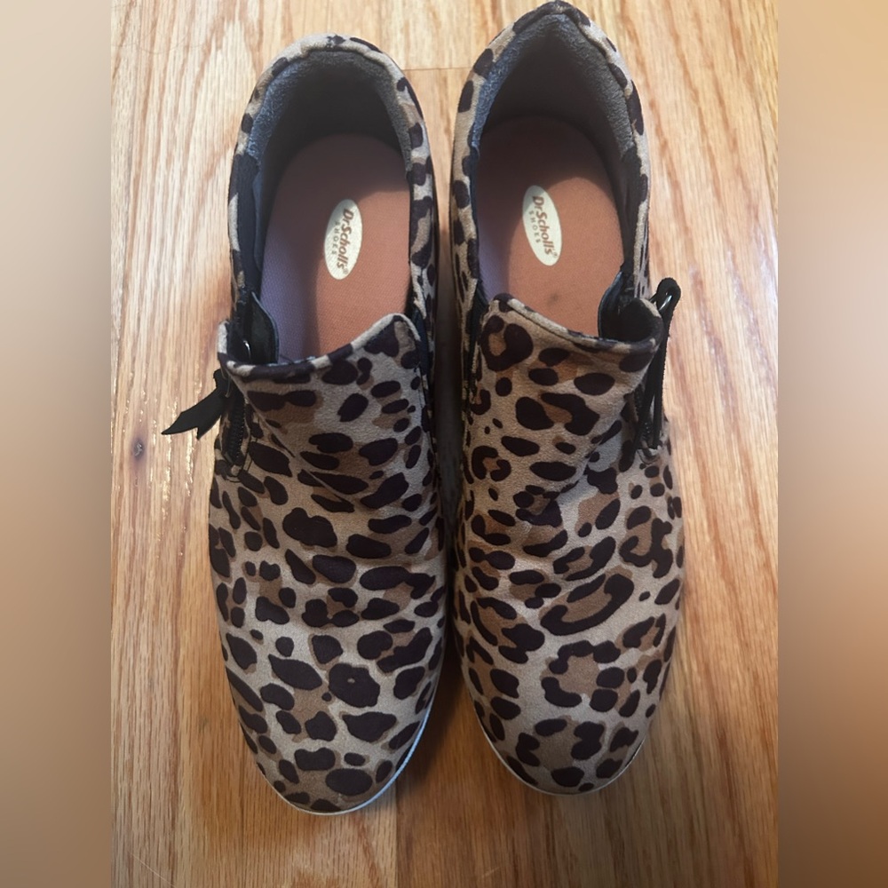 Dr Scholls Cheetah platforms